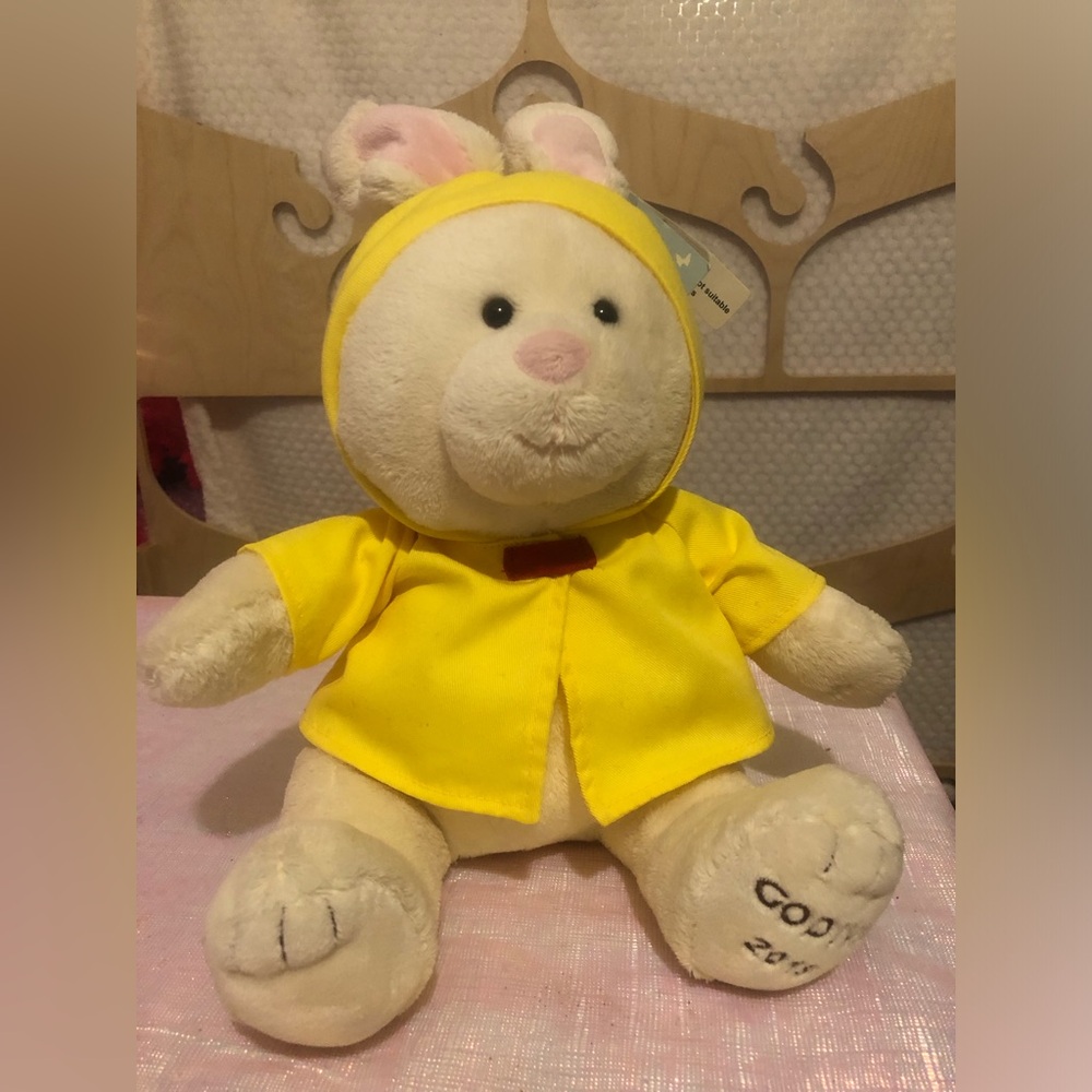 Cute Godiva gotta get a gund 2013 edition with tag Yellow Bunny Plush Toy